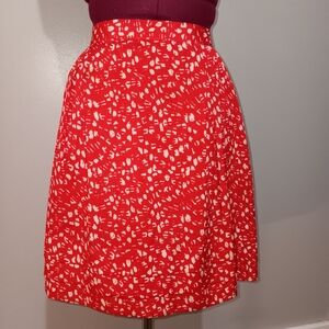 Beautiful Red Banana Republic Skirt‎